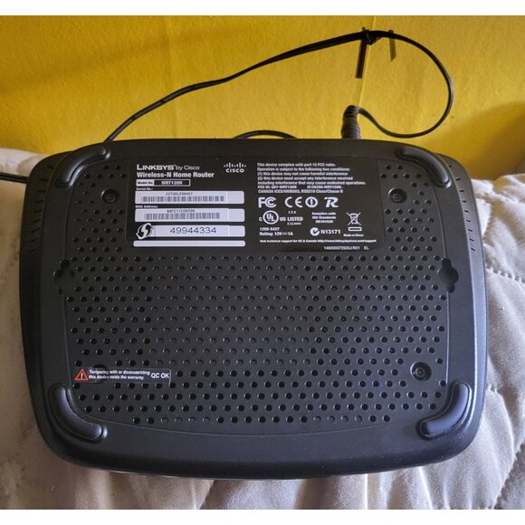 Linksys Cisco WRT120N Wireless-N Home Network Router With Power Adapter - Picture 2 of 4